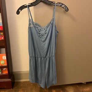 XS Blue Victoria’s Secret Sleep Romper